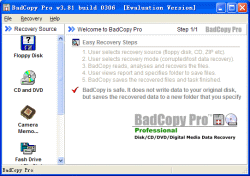 badcopy - floppy disk recovery and cd dvd file recovery